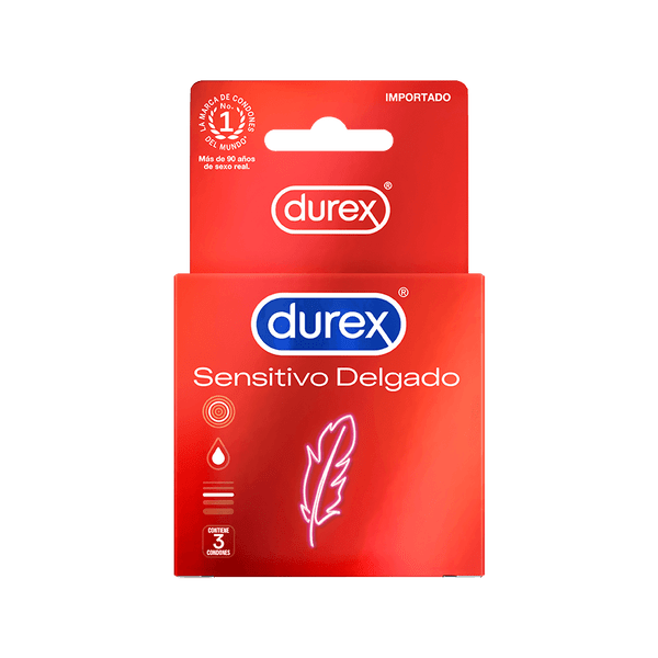 Durex Sensitivo Caja x3